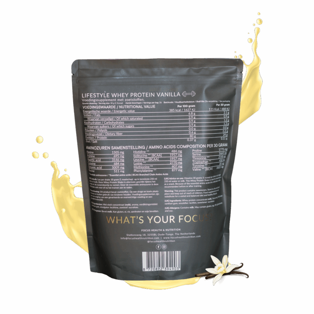 Sport Whey proteïne Vanilla